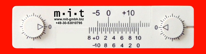 Präzisionsrissmonitor zusammengeschoben